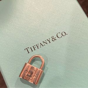 Tiffany & Co. Sterling Silver Lock Pendant/Charm